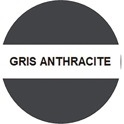 Laque glycéro Satin multi-supports 0.5 L - Gris Anthracite