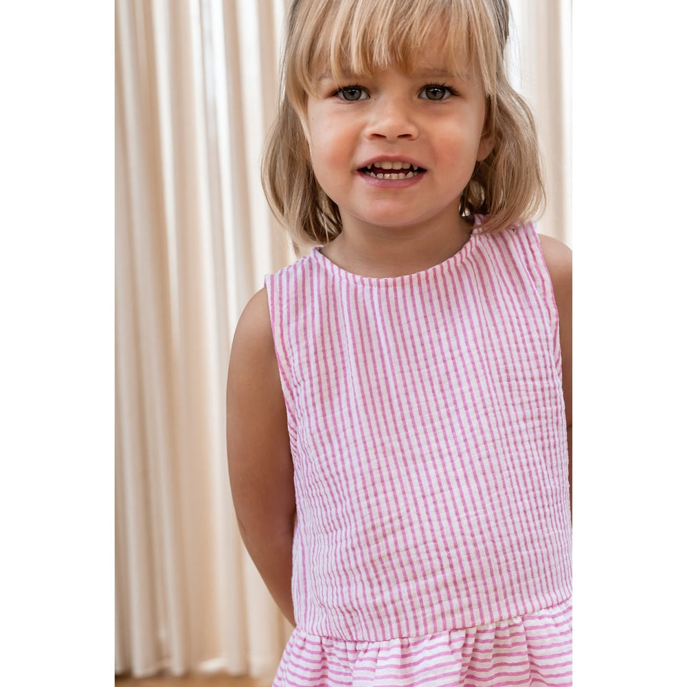 Køb Fliink Cloud Dancer Pink Stripe Ciao Stripe Top