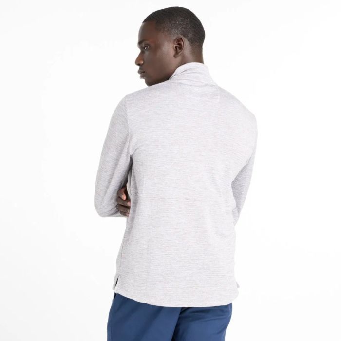New Balance Herre Trøjer Athletics Heat Grid 1/2 Zip Grå