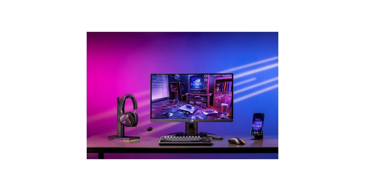 ASUSROG Delta II over-ear gaming headset  (Zwart, 3.5mm / 2.4GHz / Bluetooth)