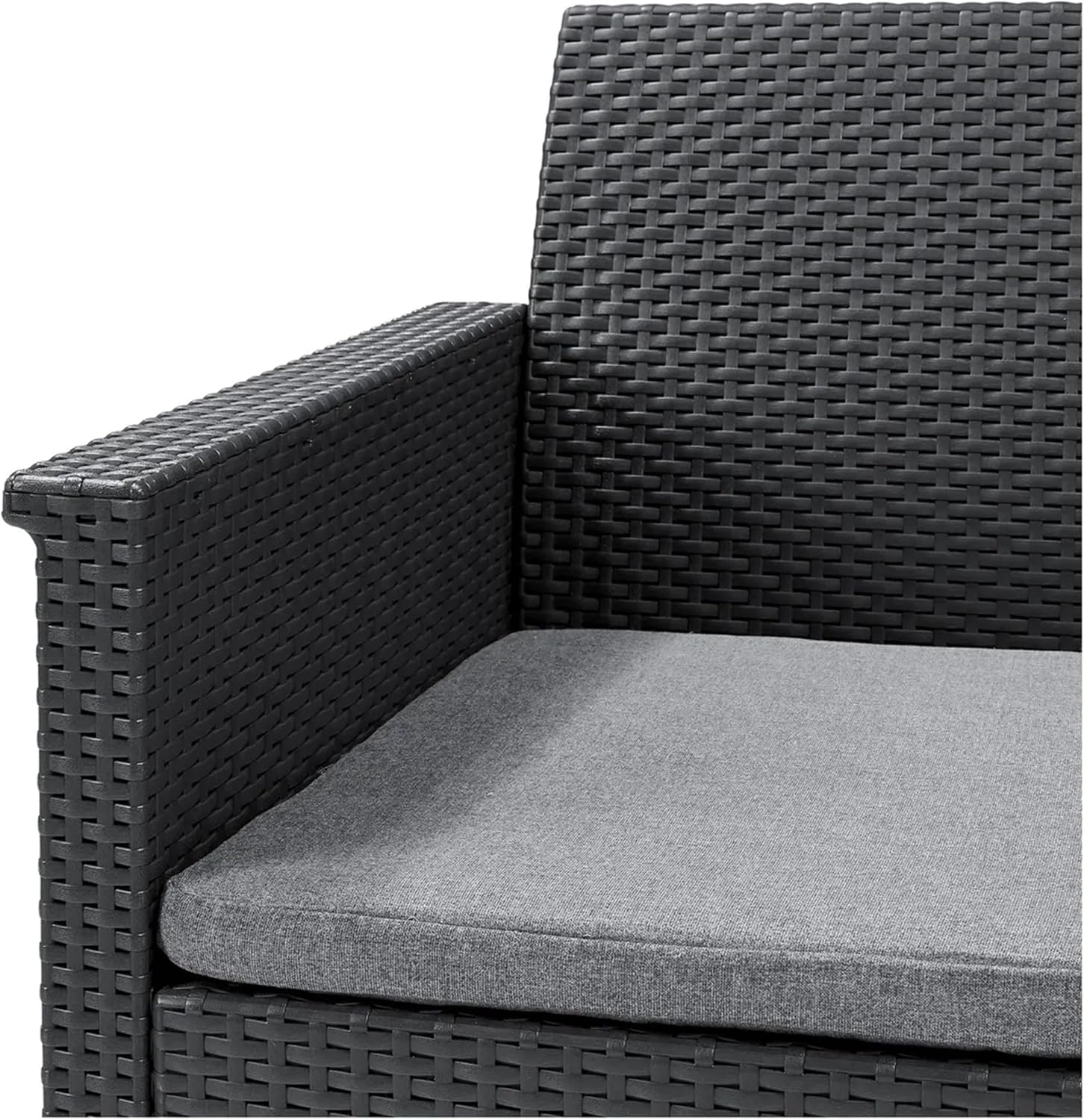 Keter 246148 - Garten-Set Emma, 4-Sitzer, Graphit