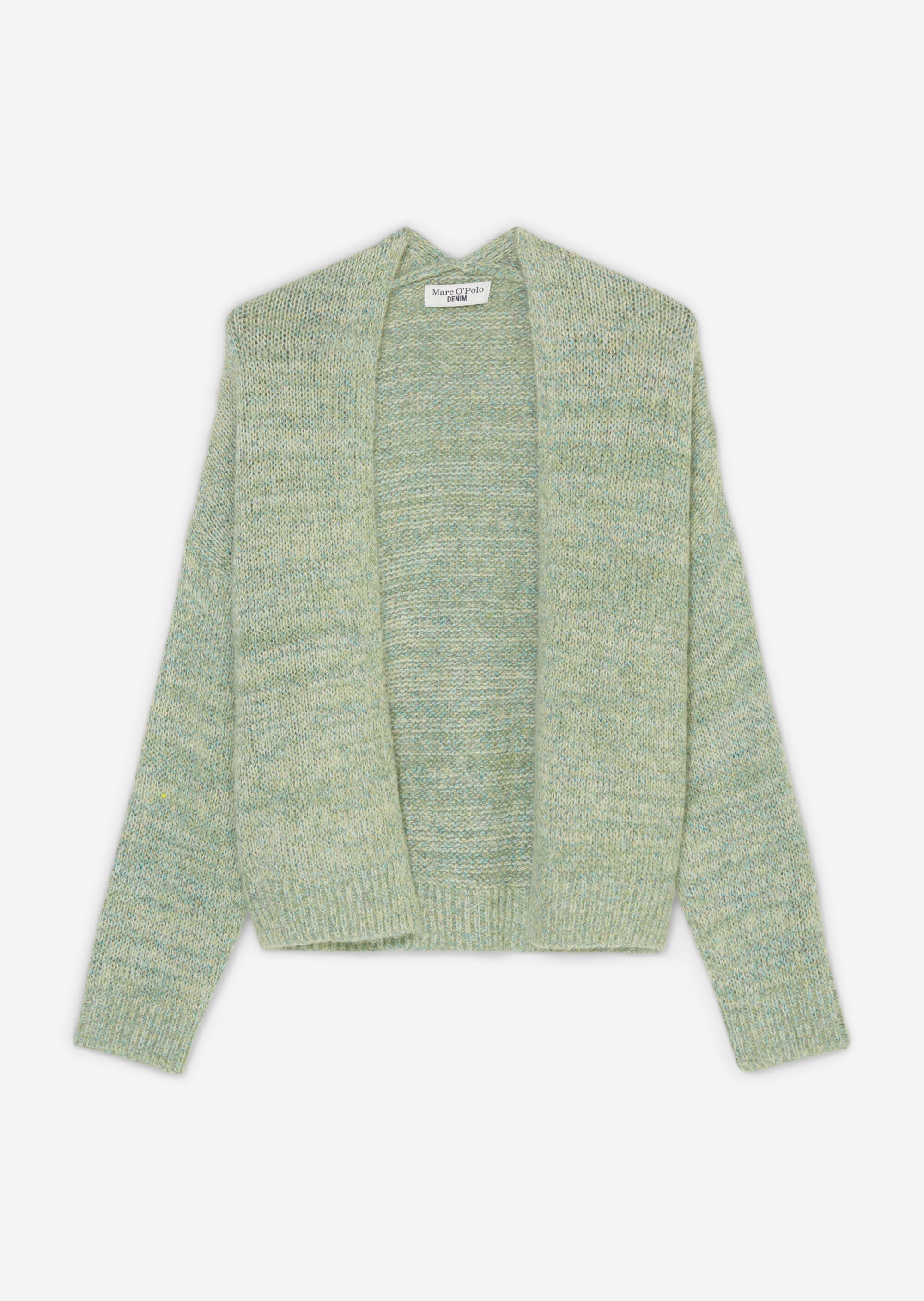 Cardigan relaxedmit softer Alpakawolle