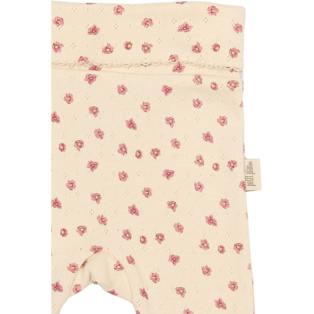 Køb Petit Piao Autumn Anemone AOP PPDia Fold Leggings Pointel NOOS