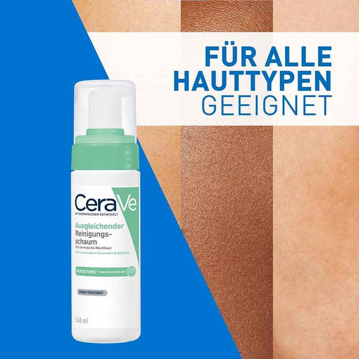 CeraVe ausgleichender Reinigungsschaum, 148 ml