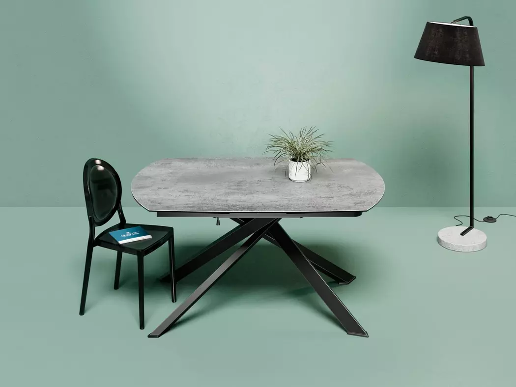 Esstisch mit Auszug Grande Kheops 160/240x100 cm