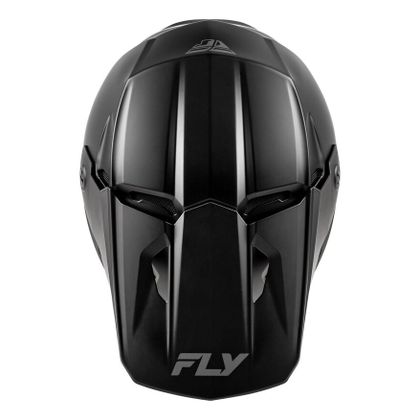 Casque cross Fly KINETIC - SOLID - ENFANT - Noir