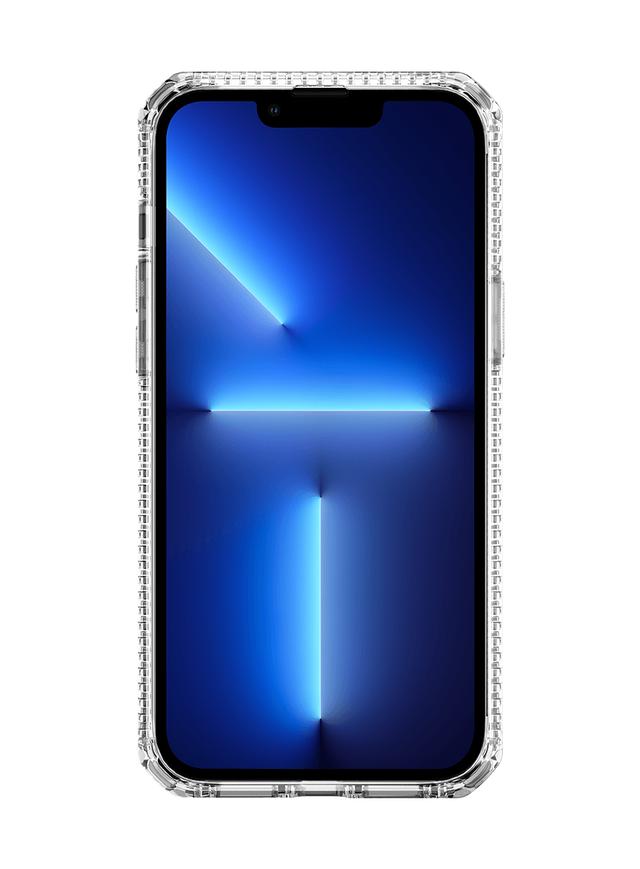 iPhone 13 Pro Hybrid Clear Antimikrobielle Schutz Hardcase Hülle (AP2X-HBMKC-TRSP) - Transparent