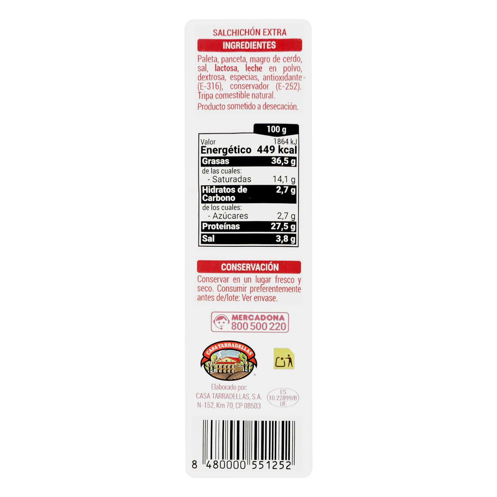 Saucisse Extra Classique Hacendado