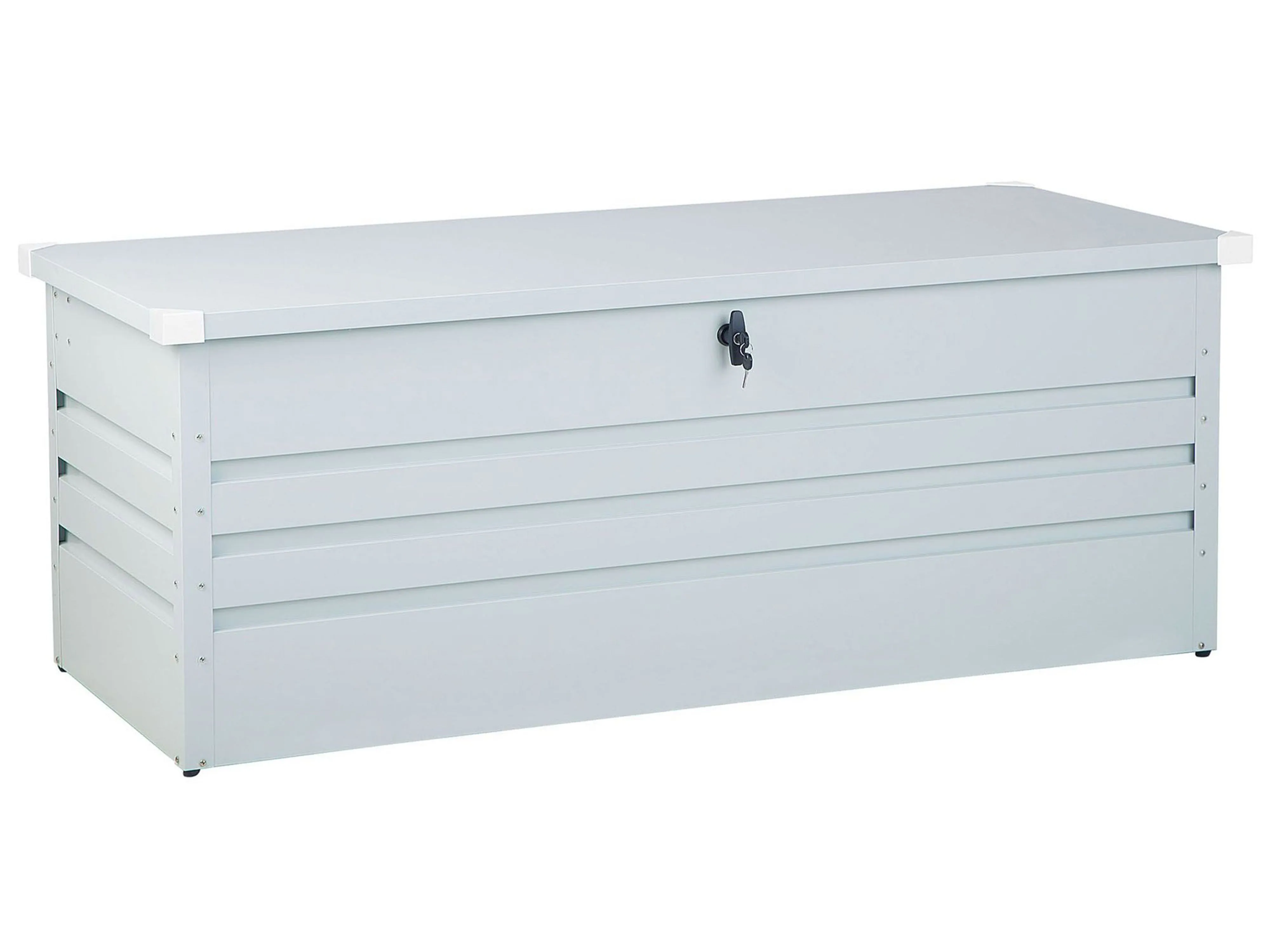 Kussenbox CEBROSA 165 cm 70 cm Lichtgrijs