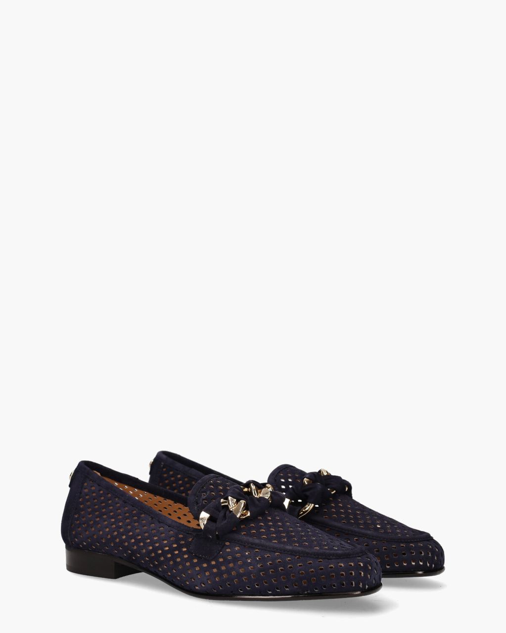 Nalini 22E018 Donkerblauw Damesloafers