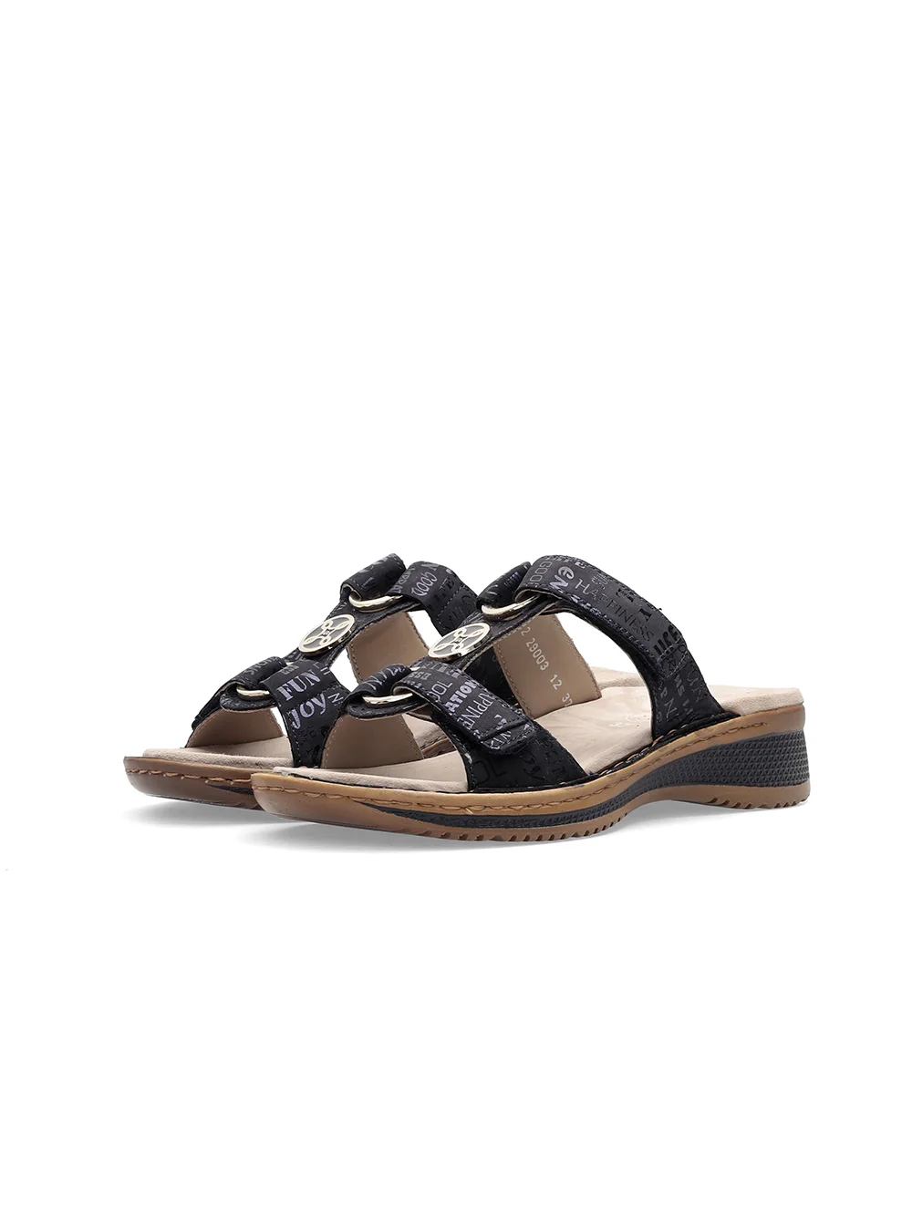 Pantolette Hawaii blau