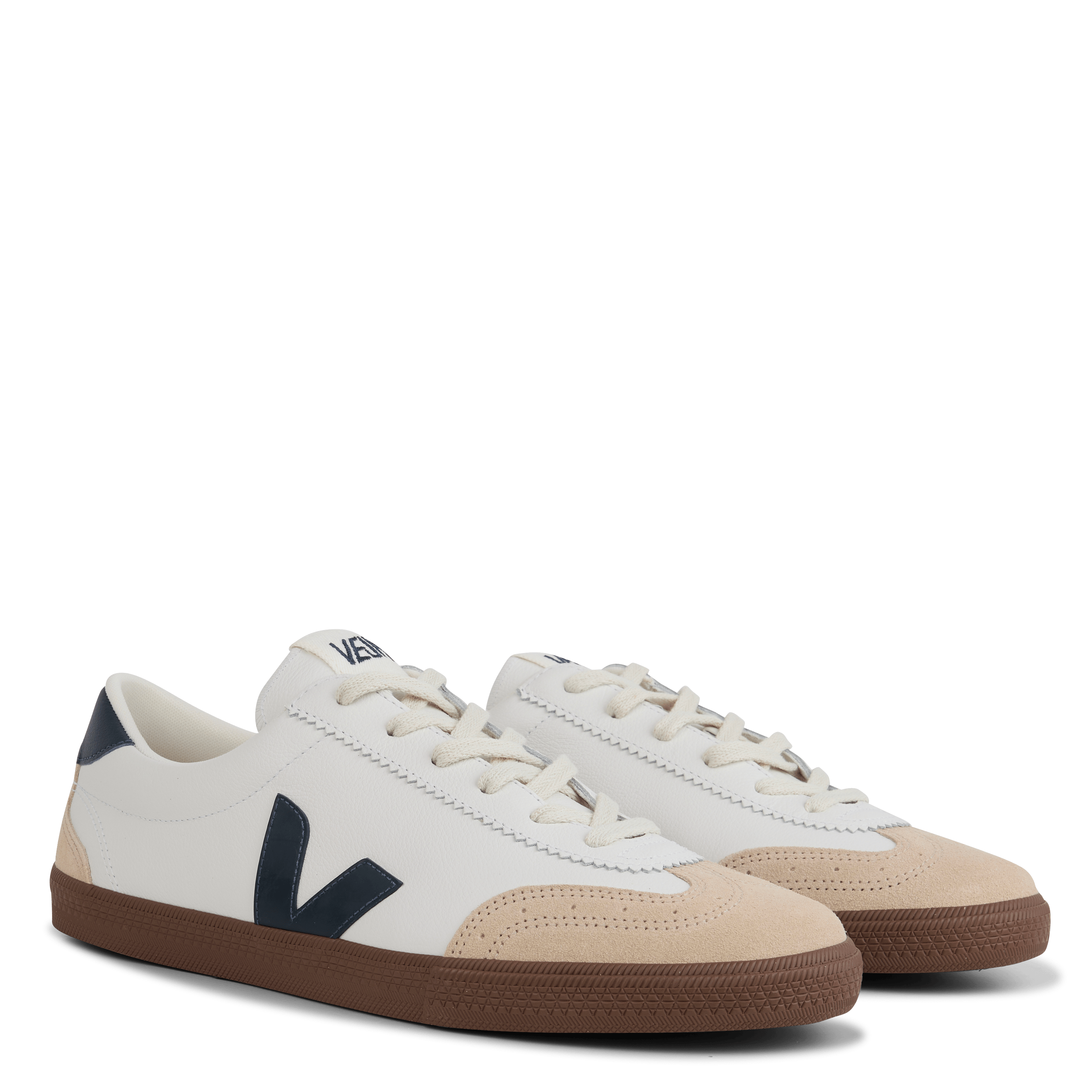 VOLLEY - Baskets basses en cuir | Multicolore