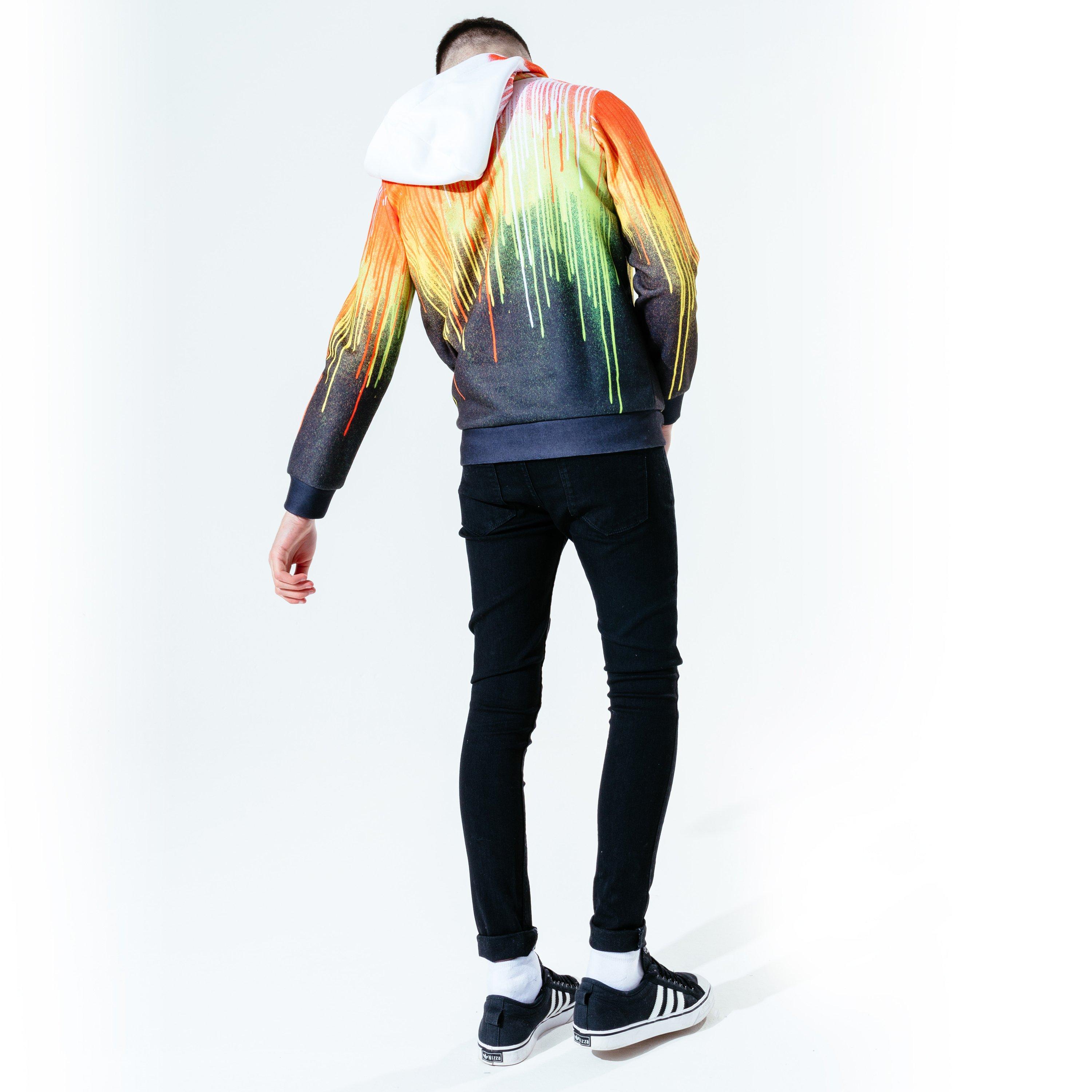 Hype Rainbow Drips Kids Pullover Hoodie