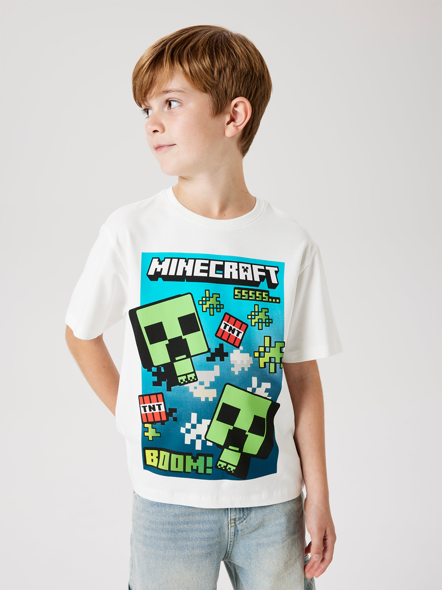 Mus Minecraft Nreg Short Sleeve Top