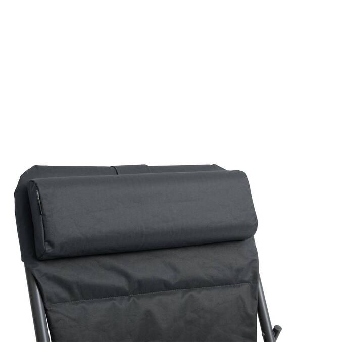 Chilienne de jardin pliante JUBBA Anthracite & Graphite