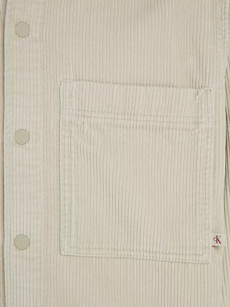 CALVIN KLEIN JEANS Overshirt  grau