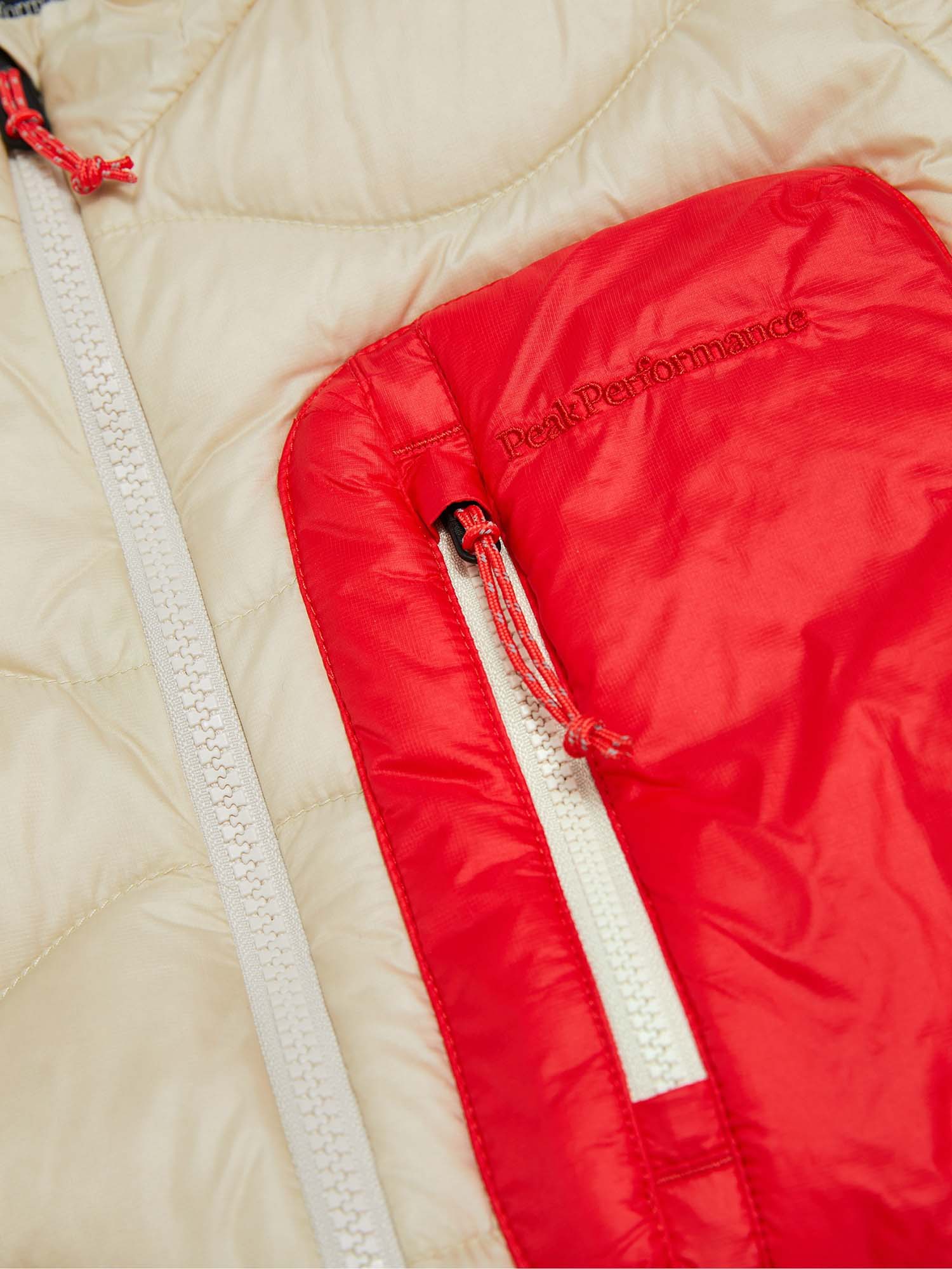 Helium Utility Down Vest Dame Sand Fog/Sunny Adventure
