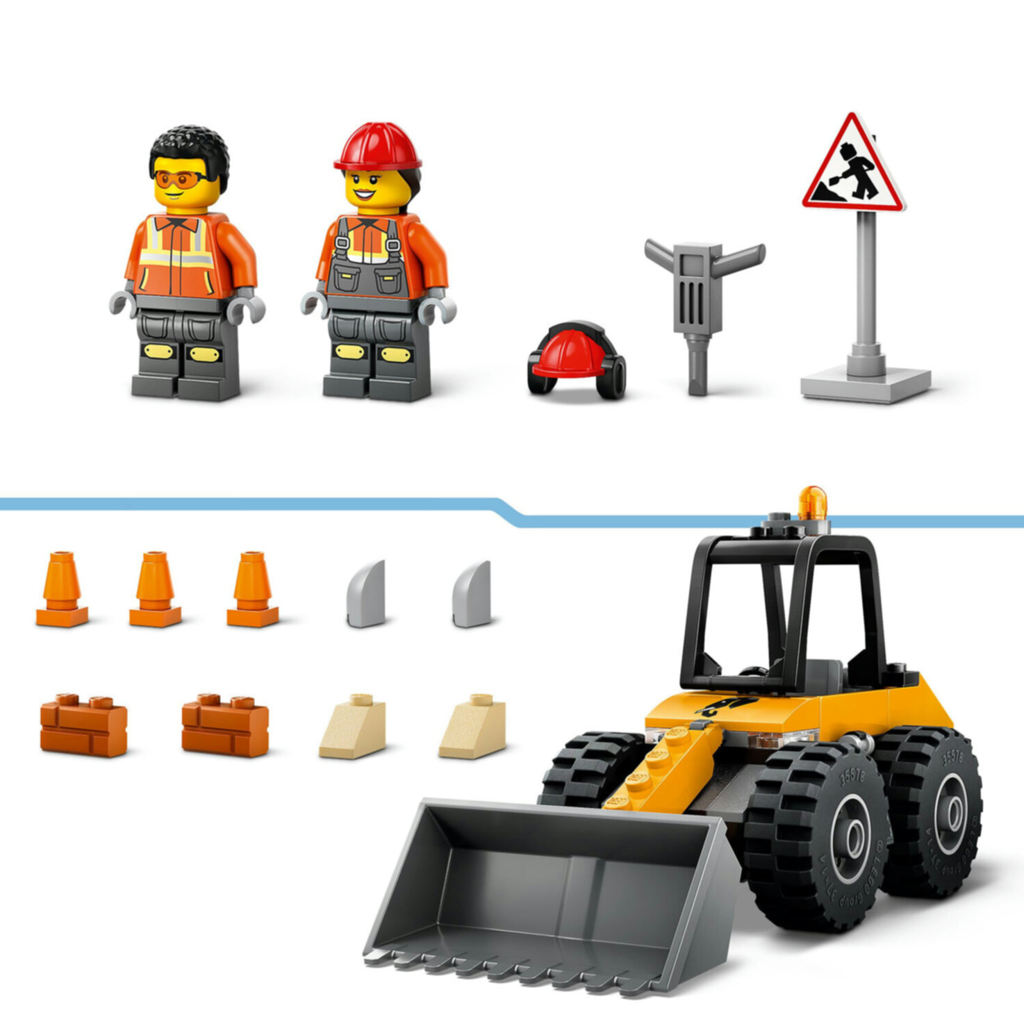 LEGO® City 60450 Radlader ab 4 Jahren