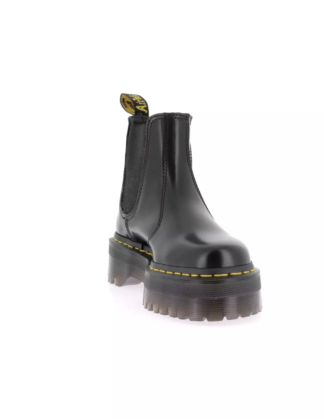 DR MARTENS 2976 QUAD - Chelsea Blackpolishedsmooth