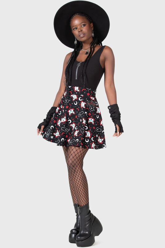 Lil Vampurr Skater Skirt | THE VAMPURR by KILLSTAR Jupe courte