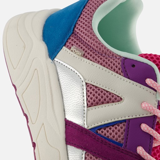 POSH by Poelman Sneakers paars Synthetisch