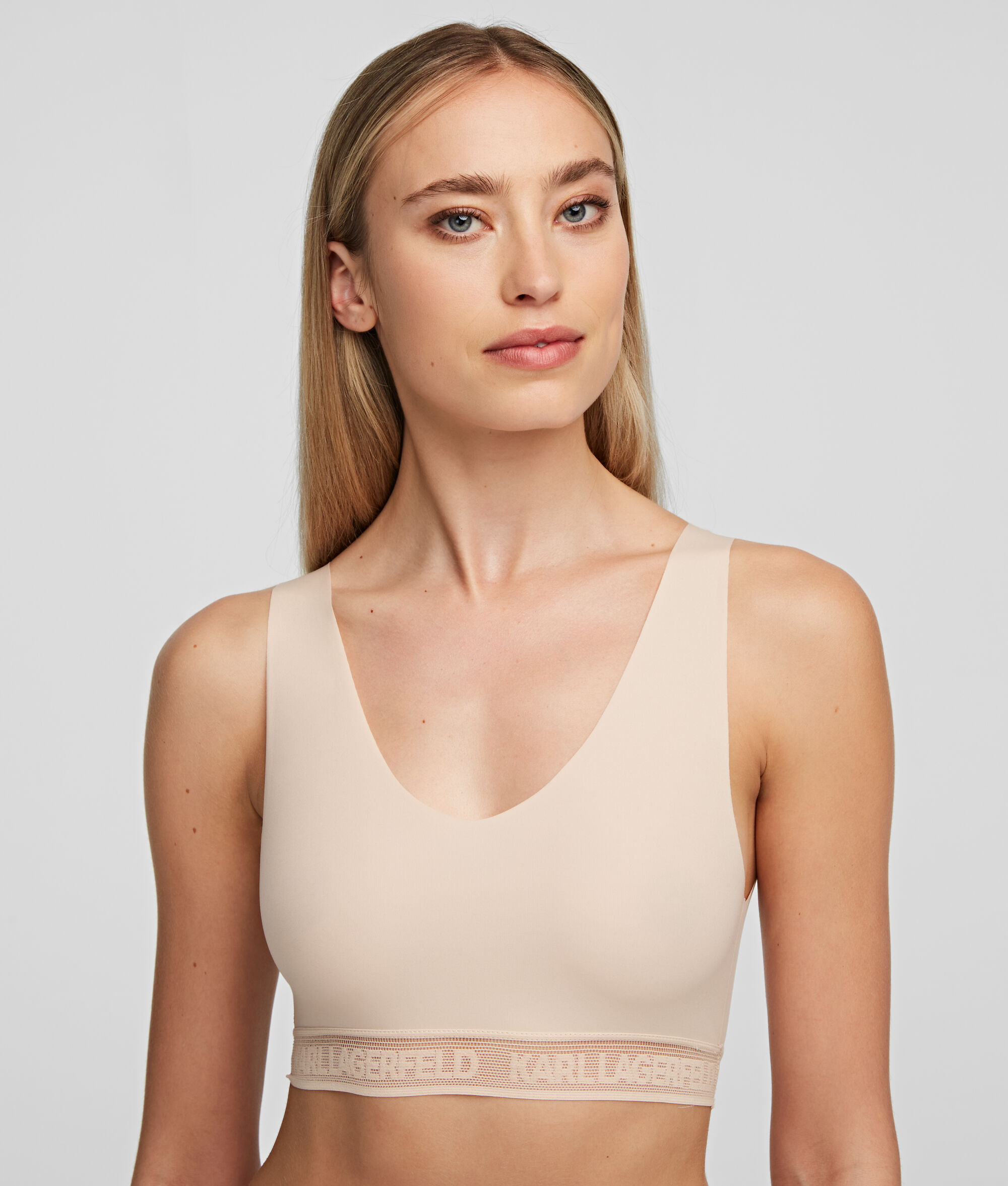 BRALETTE ULTRA-LÉGÈRE ORNÉE DU LOGO KARL