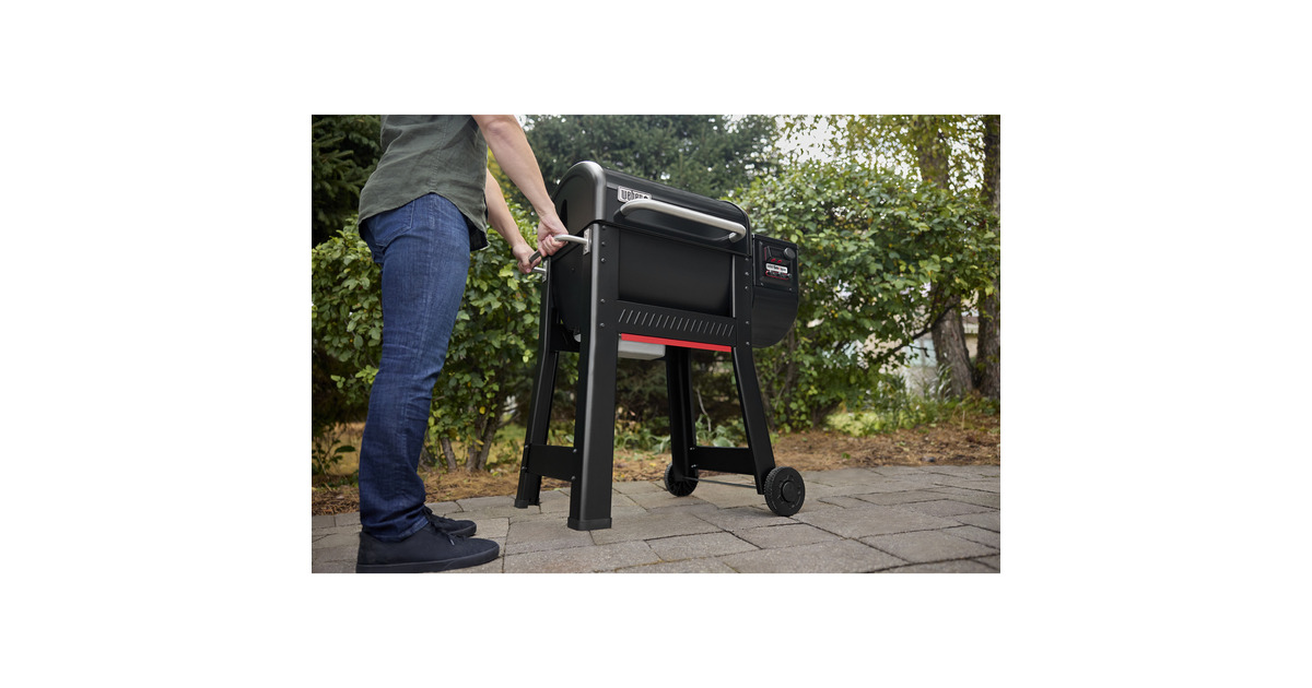 WeberSmoque pelletsmoker  (Zwart)