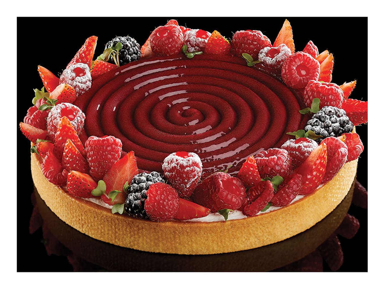 Moule silicone spirale - Ipnosi - Ø 14 cm - Pavoni