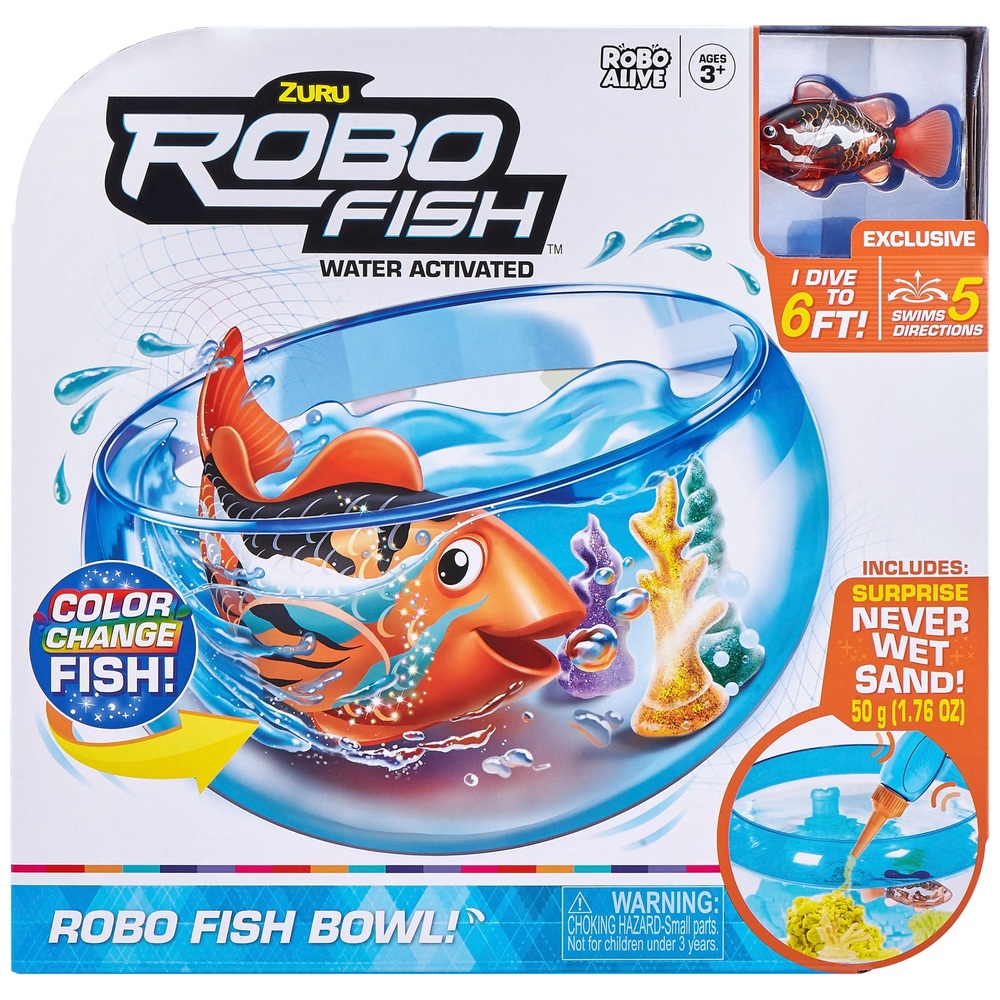 Robo Aquarium Spielset Orange