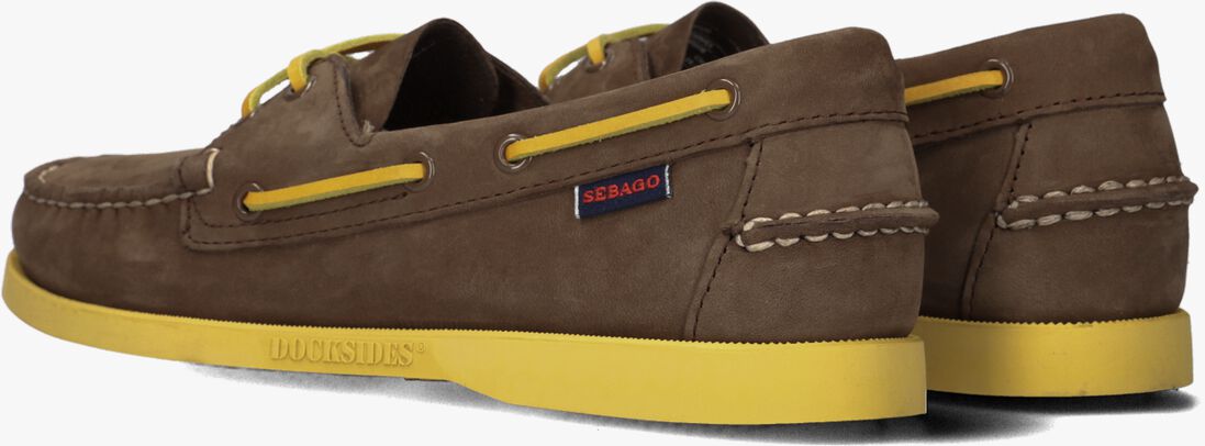SEBAGO bruine sebago veterschoenen docksides
