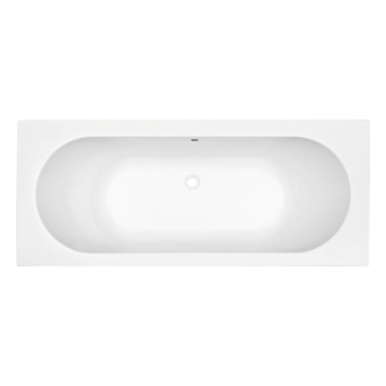 Marho Harboro inbouw duo lig bad 170 x 70 x 43 cm glans wit