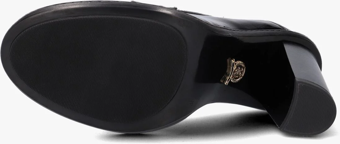 TOMMY HILFIGER zwarte tommy hilfiger pumps tommy twist high heel loafer