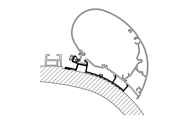 Thule Carthago Chic Adapter für Serie 6