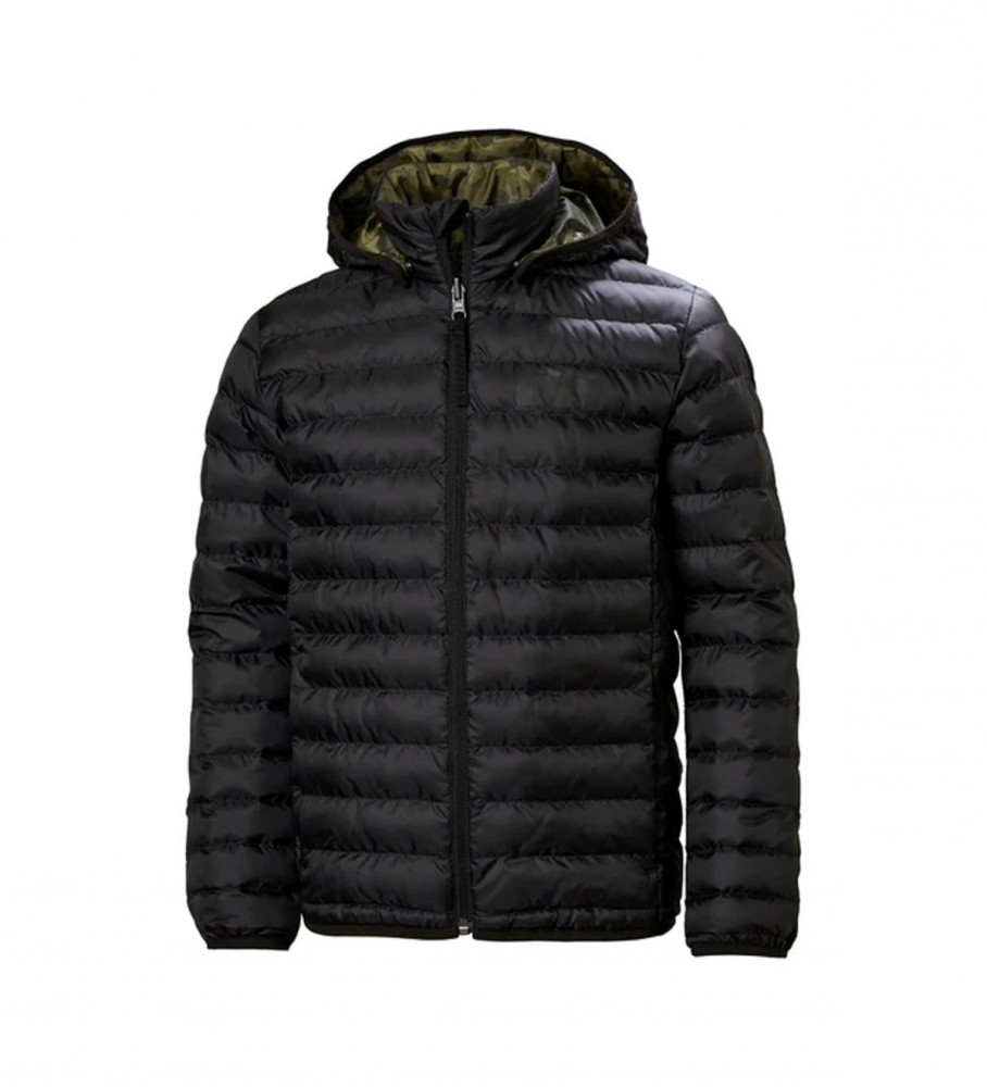 Helly Hansen Abrigo Jr Infinity Insulator negro, camuflaje
