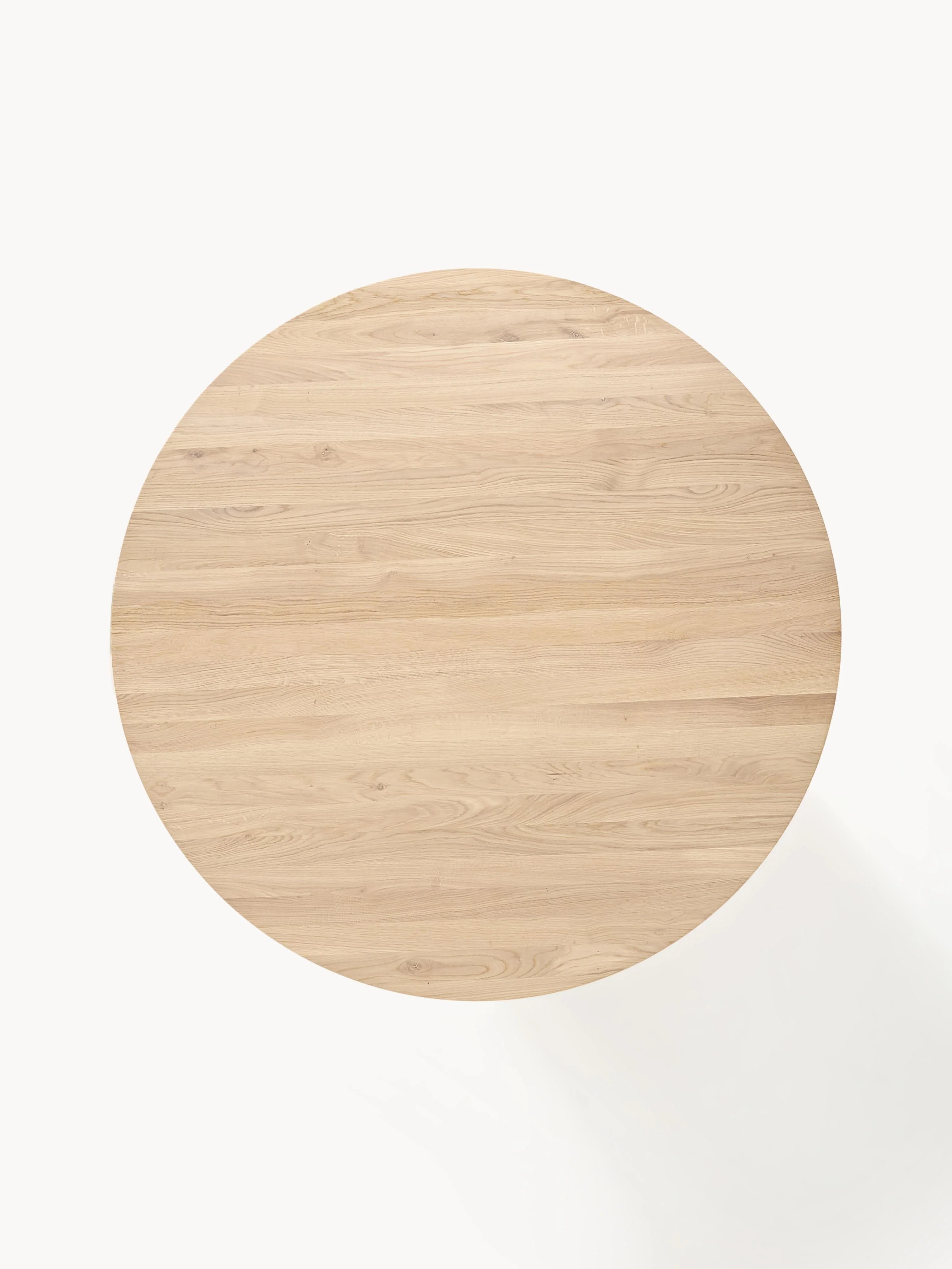 Ronde eettafel Jolka van eikenhout, in verschillende formaten