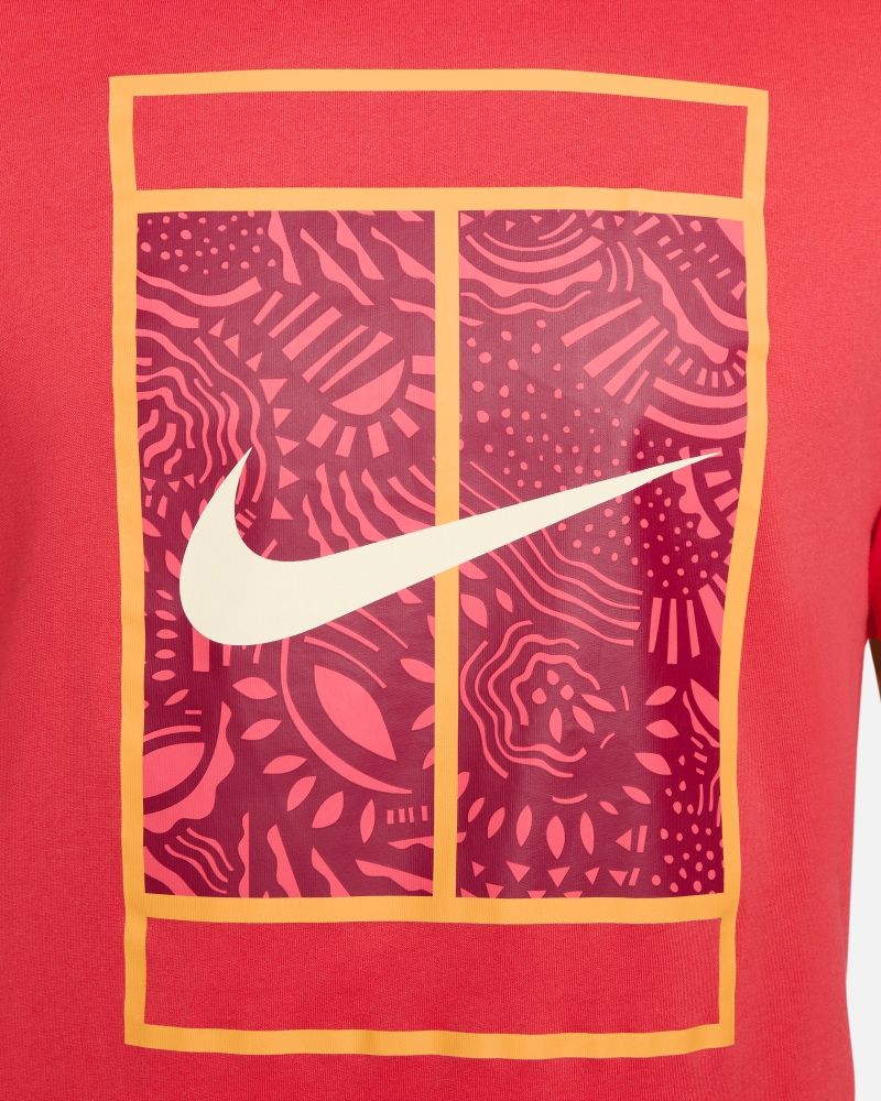 T-shirt Nike NikeCourt Rouge pour homme