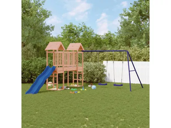 Aire de jeux d'extérieur bois massif de douglas