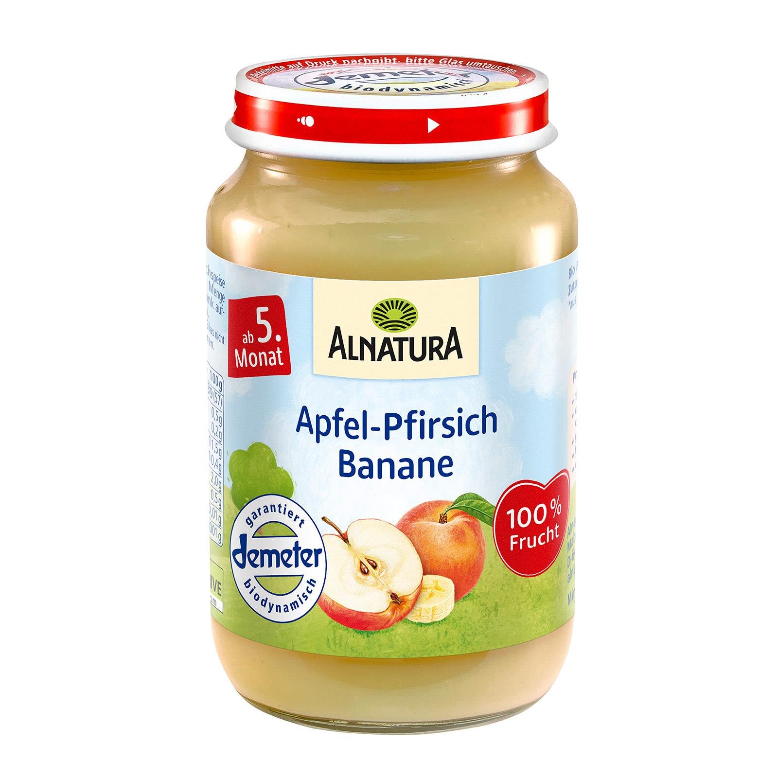 Alnatura Apfel-Pfirsich Banane