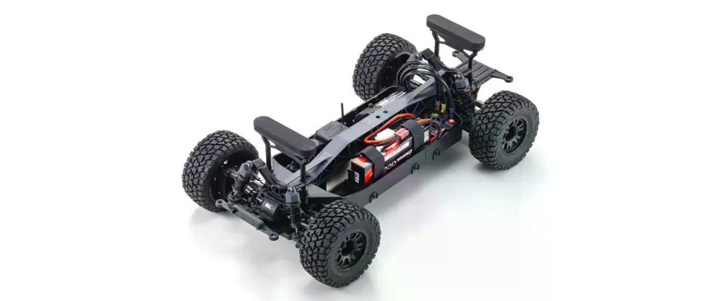 Trophy Truck Toyota Tacoma TRD Pro KB10L Grau, ARTR, 1:10<br>Scale Pick-Up mit robustem Off-Road Chassis