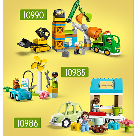 LEGO® DUPLO® By Vindmølle og elbil 10985