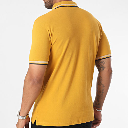 Polo Manches Courtes Rayoc Jaune Moutarde