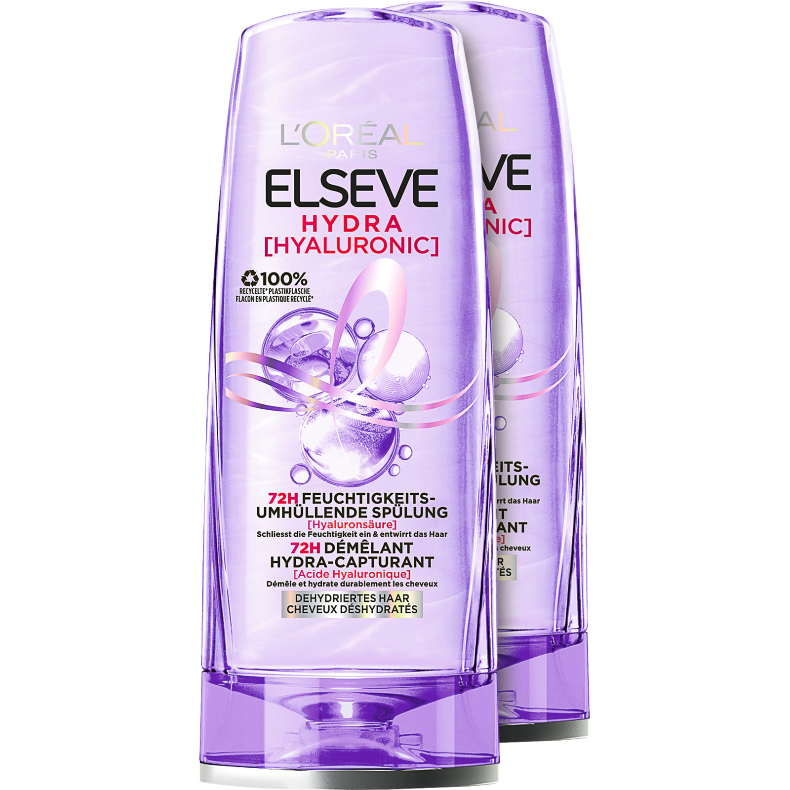 L'Oréal Elsève Conditioner Hydra Hyaluronic 2 x 200 ml