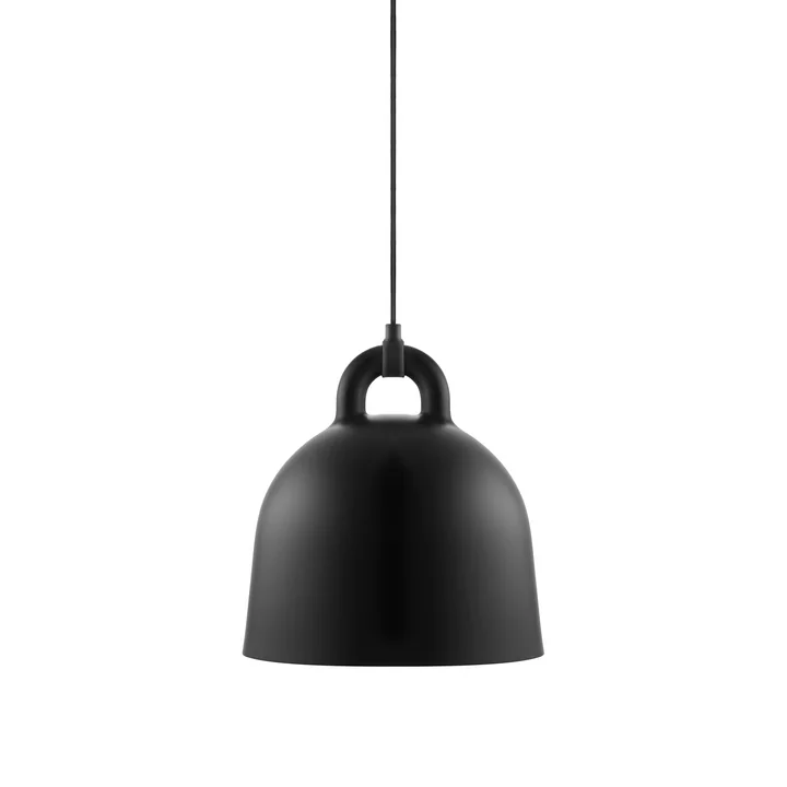 Normann Copenhagen - Bell Pendelleuchte small, schwarz