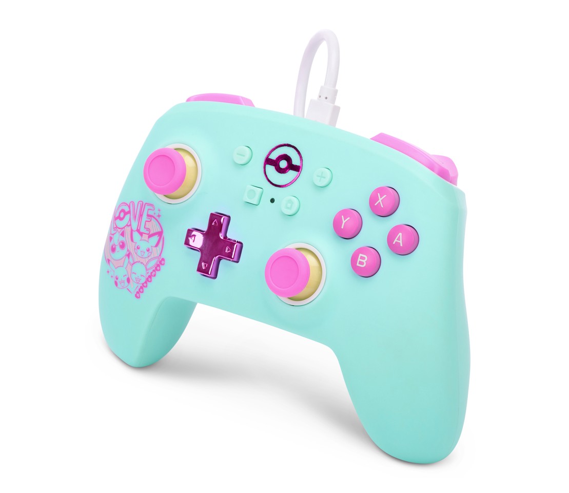PowerA Enhanced Wired Controller - Nintendo Switch - Pokémon: Sweet Friends
