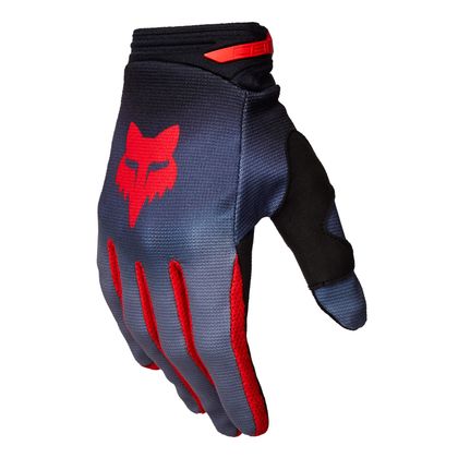 Gants cross Fox 180 - INTERFERE 2024 - Gris / Rouge