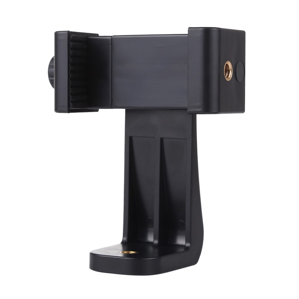 Verstellbare Smartphone Halterung 360° Grad Stativ Adapter (Ausziehbar bis 9cm) - Schwarz