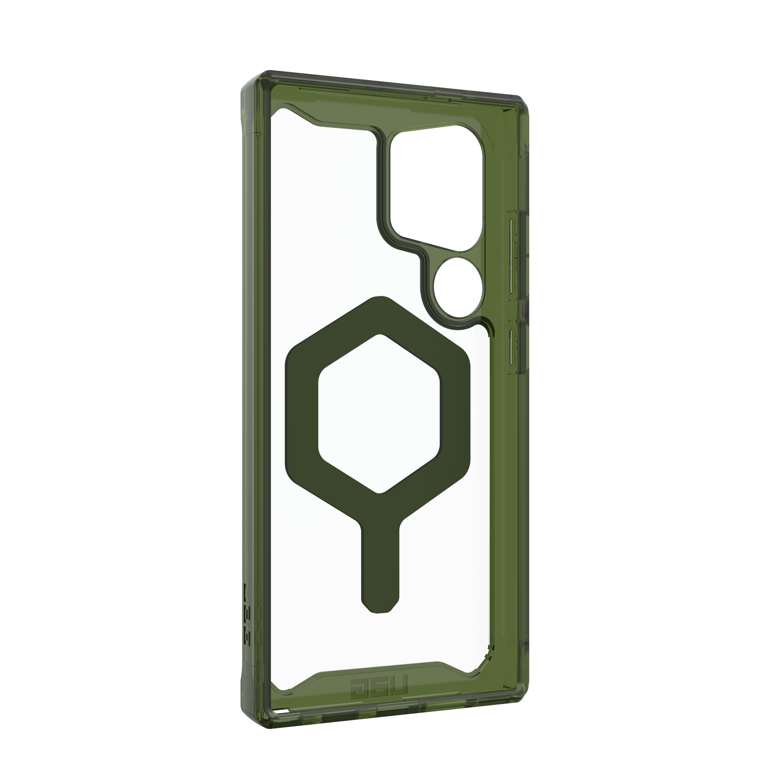 Samsung Galaxy S24 Ultra Schutzhülle Plyo Pro MagSafe-Modul (214431114372) - Transparent (Olive)