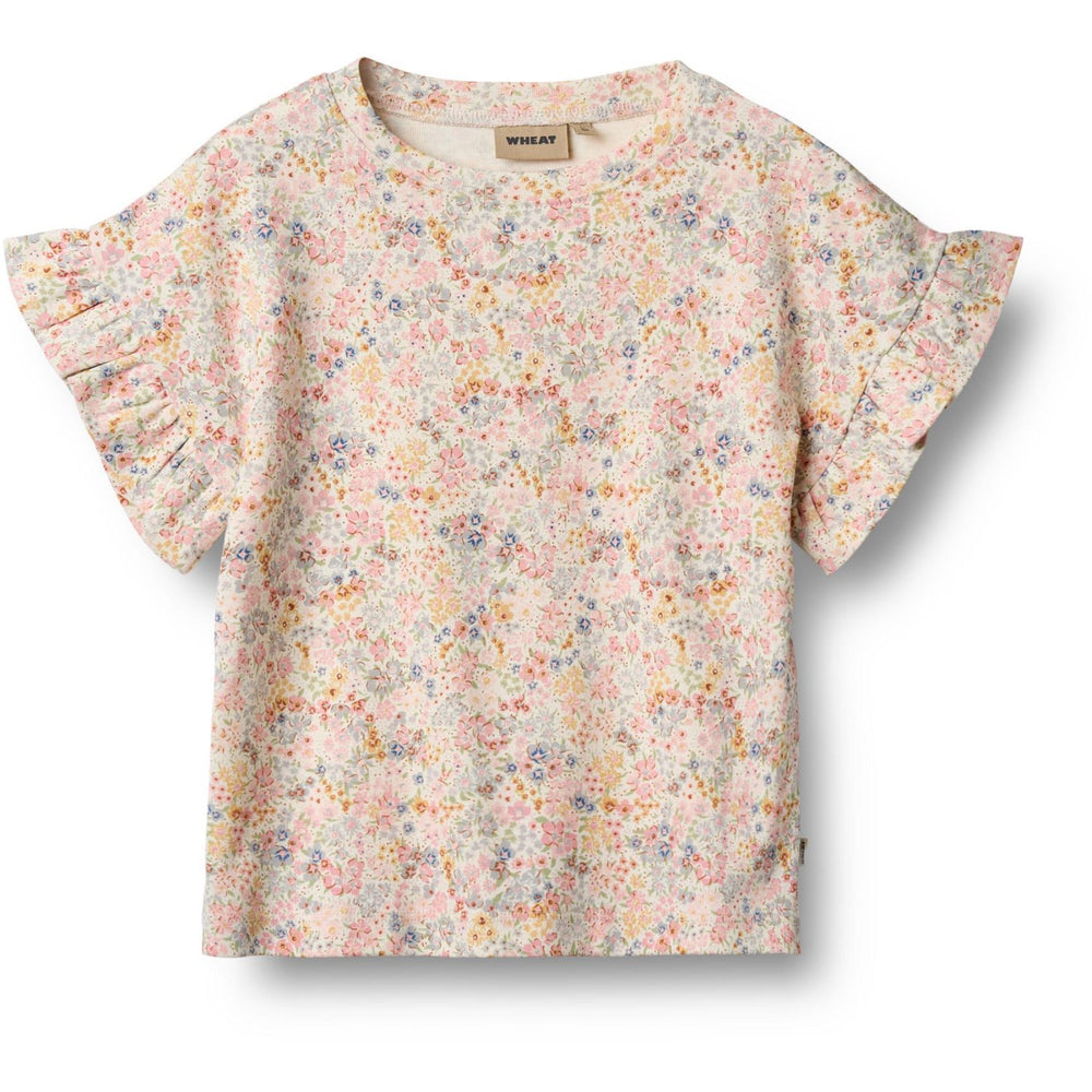 Køb Wheat Bright Flowers T-shirt S/S Ally