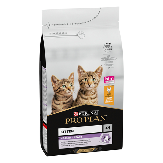 Croquettes au poulet pour chatons 1,5kg