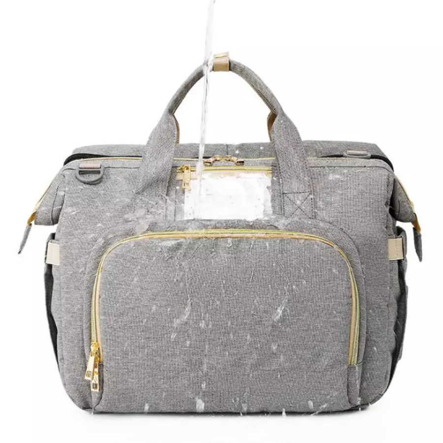 Stella Bag Wickeltasche Grau